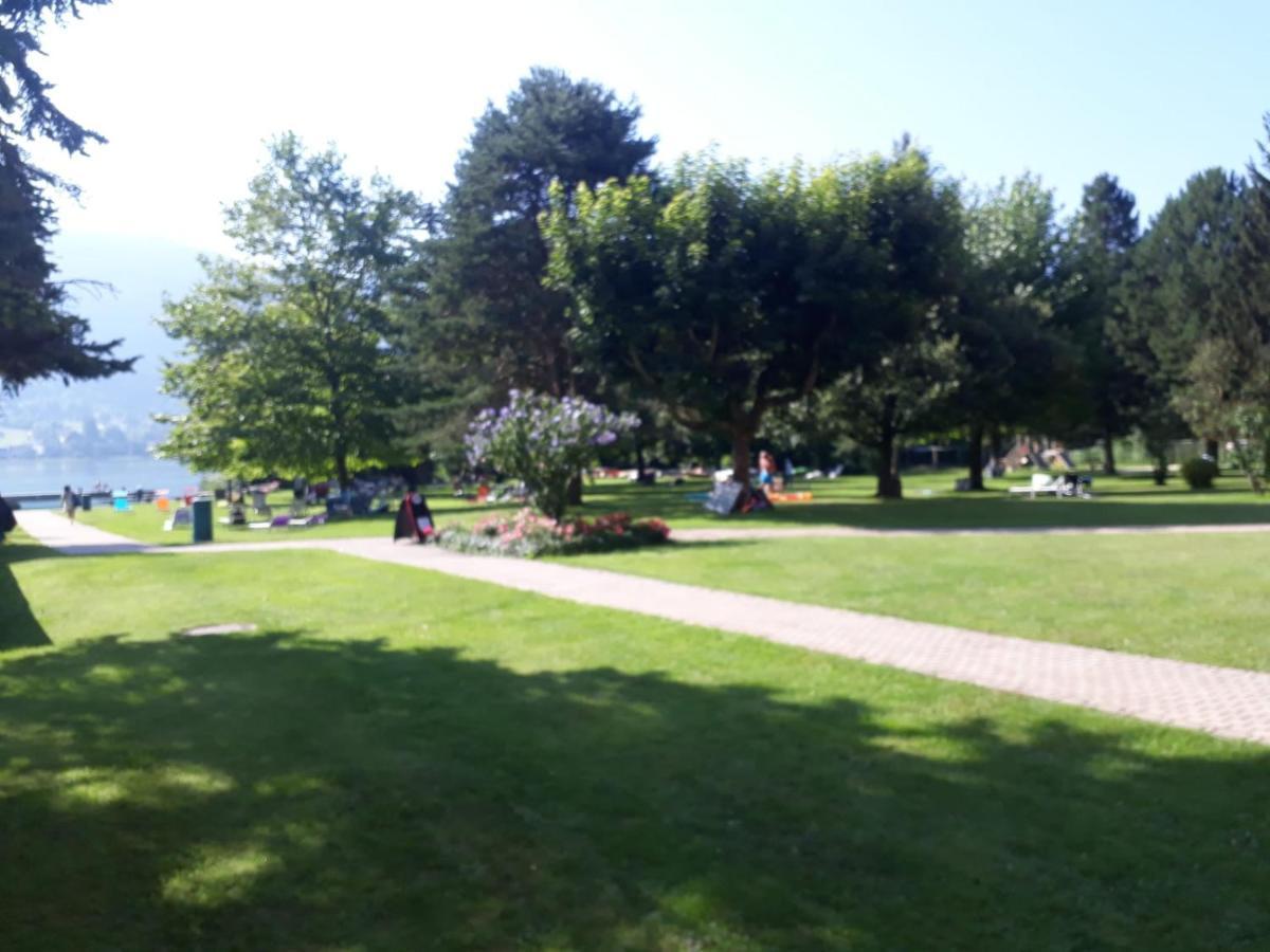 Tschoran Seeappartment Regina Bodensdorf Am Ossiacher See Am Fusse Der Gerlitzen מראה חיצוני תמונה