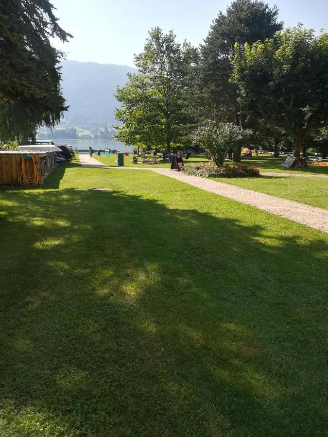 Tschoran Seeappartment Regina Bodensdorf Am Ossiacher See Am Fusse Der Gerlitzen מראה חיצוני תמונה