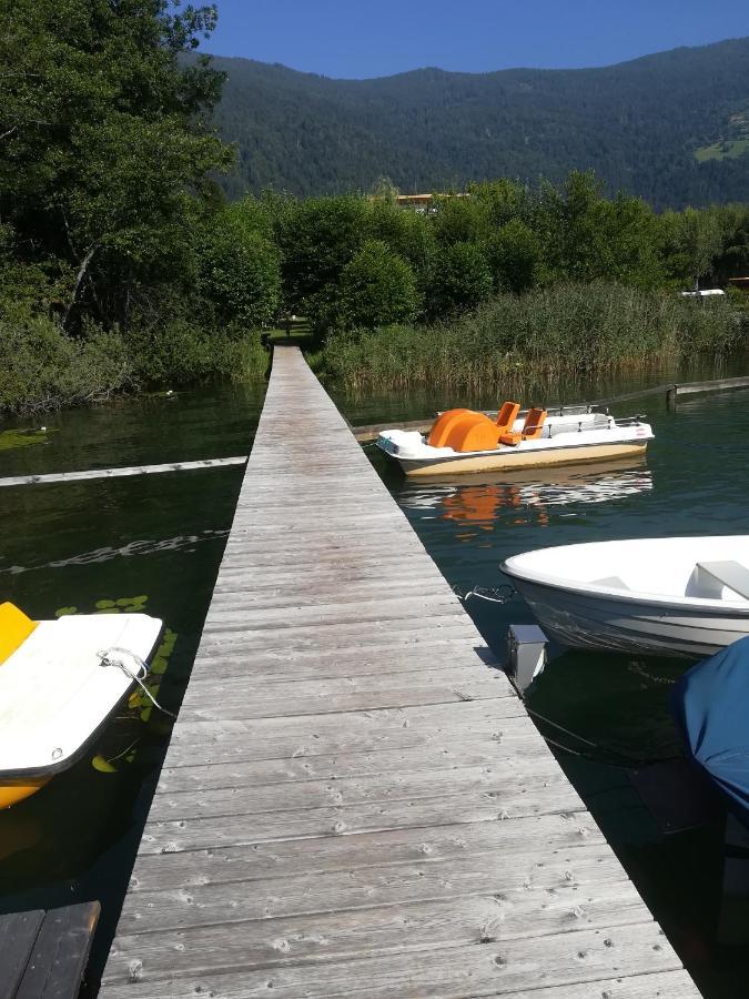 Tschoran Seeappartment Regina Bodensdorf Am Ossiacher See Am Fusse Der Gerlitzen מראה חיצוני תמונה